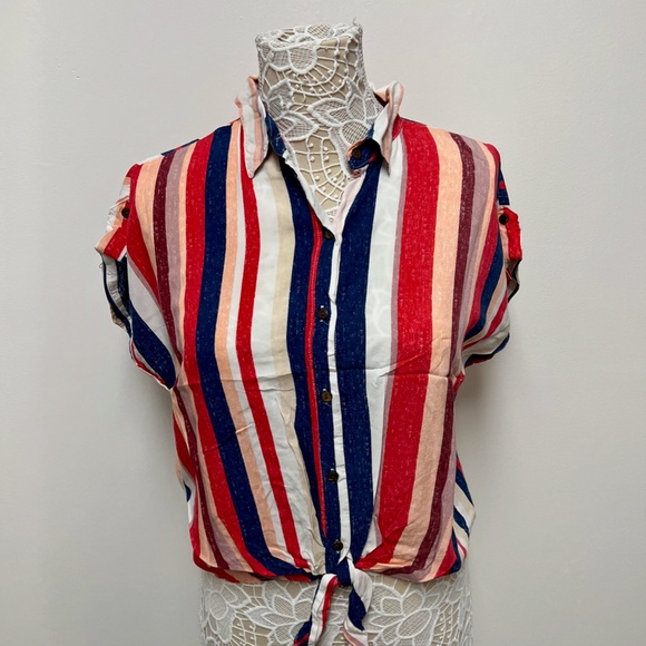 Colorful Striped Top - Picture 2 of 6